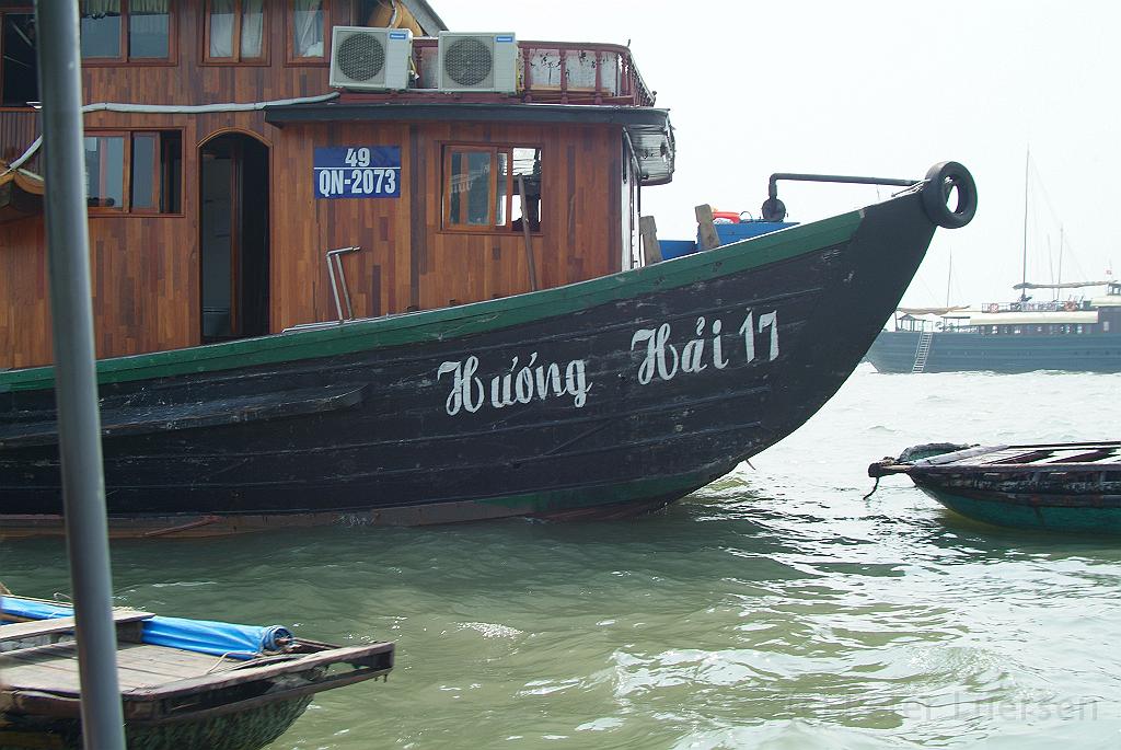 dscf1314.jpg - Die Huong Hai 17 ist unser Schiff für die nachsten 2 Tage.
